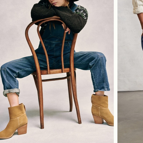 Anthropologie denim overalls med wash jean 28P NWTS - Picture 7 of 10